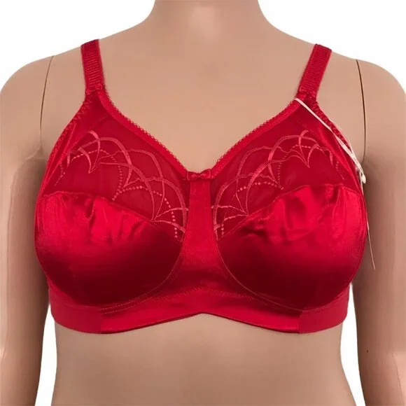 Elomi Cate Side Support Full Coverage Wireless Bra UK 38E US 38DDD