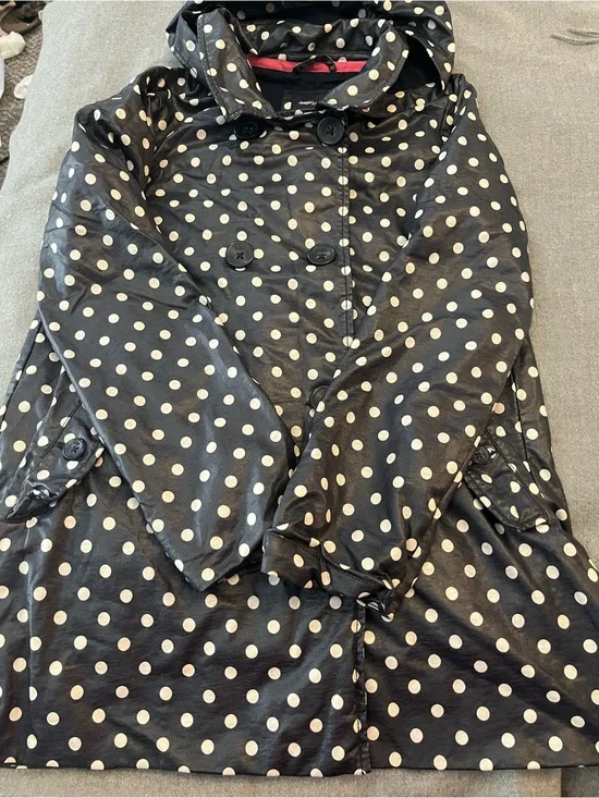 GAP Kids Navy Jacket with White Polka Dots