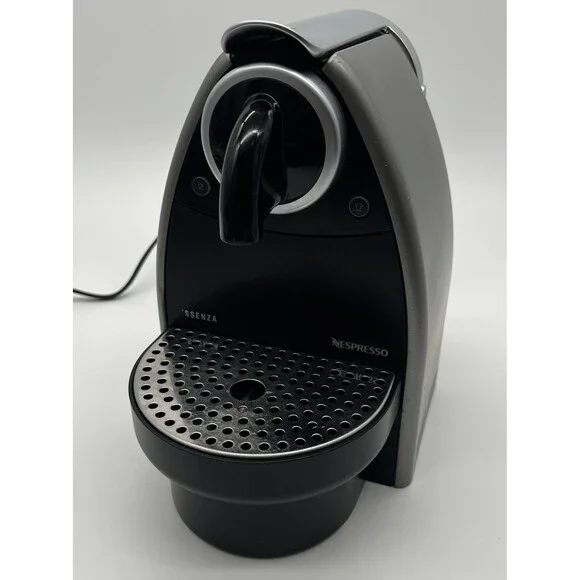Nespresso Black Essenza Mini C91 Espresso Coffee Maker Tested Missing Pod Basket