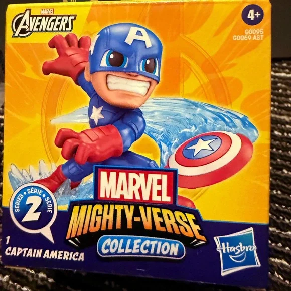 Marvel Mighty-Verse Series 2 Captain America Kids OS‎ Figure 1 New Avengers