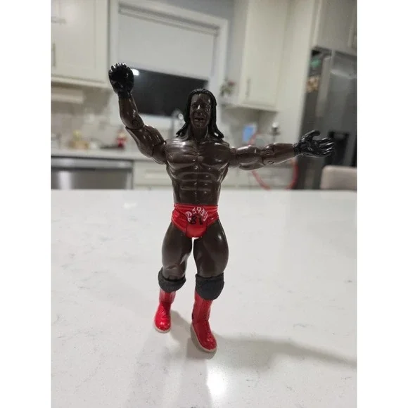 Booker T WWE Jakks Ruthless Aggression Series 11 Action‎ Figure 2003 WRESTLER