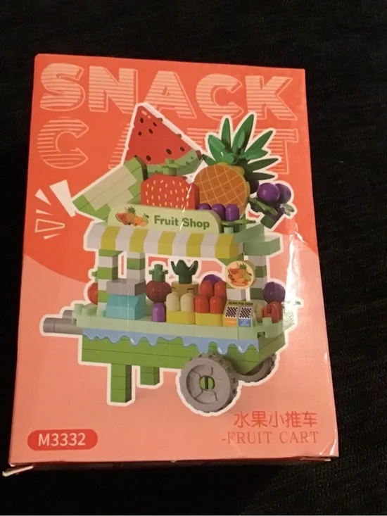 Fruit shop building block set
