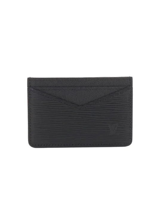 Louis Vuitton Epi Neo Card Holder Case Business Leather Noir Black