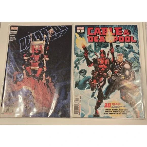 Deadpool #1 (2019) King of‎ the Monsters & Cable and Deadpool Annual #1 (2018)