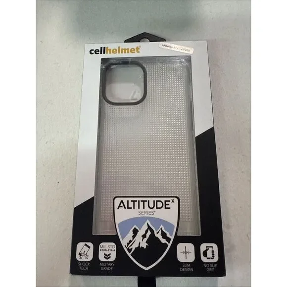 CellHelmet Altitude X Series Case‎ for Apple iPhone 12 Pro Max - Clear