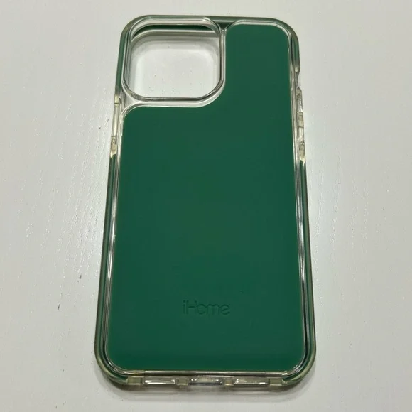iHome Green Phone Case for iPhone 14 Pro Max