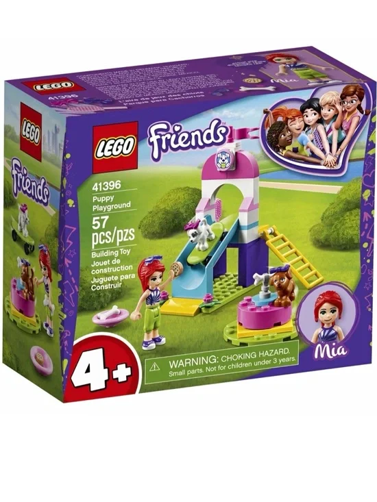 Lego Friends Puppy Playground Set - Purple, Pink, Green, Blue