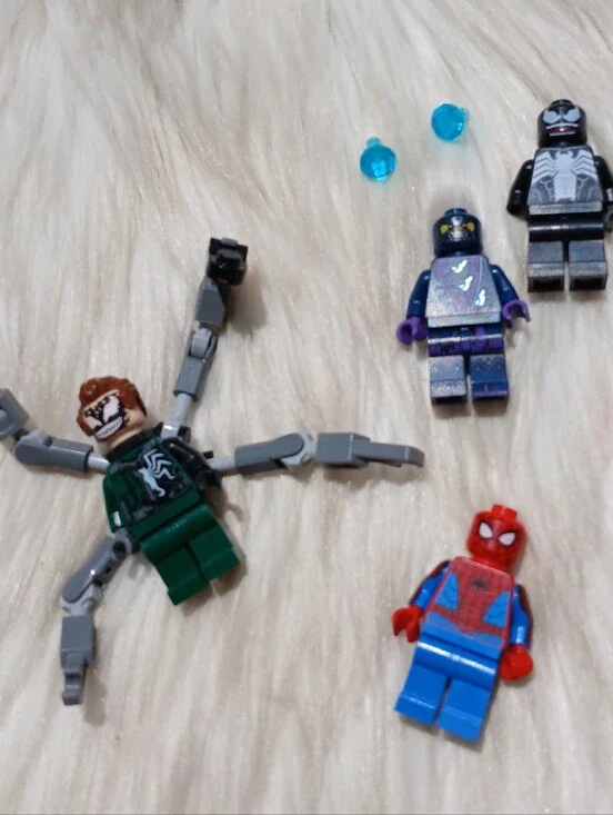 LEGO Spider-Man Doc Ock Oct Venom Figure Set Dr. Otto Octavius Legos Ninjago Toy