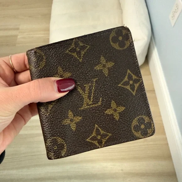 Louis Vuitton Brown Monogram Bi-Fold Wallet