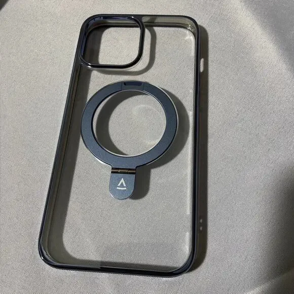 Invisible Stand Magnetic‎ Case for iPhone 13 Pro Max 6.7 inch, Sierra Blue