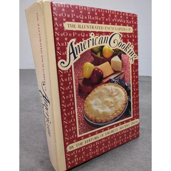 1983 The Illustrated Encyclopedia‎ of American Cooking VTG Hardcover Cookbook