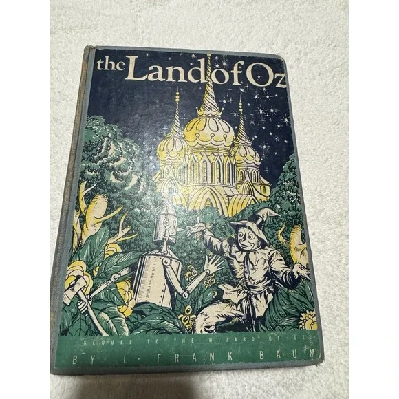 1932 The Land of Oz L. Frank Baum Reilly & Lee Co Wizard Sequel HC