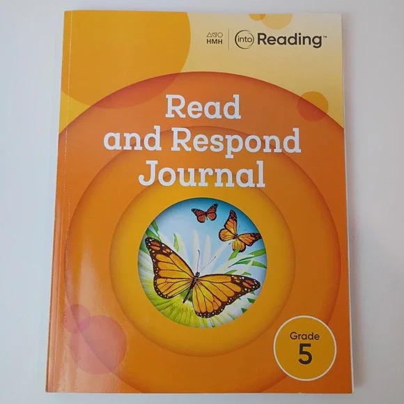 Grade 5 HMH Into Reading Read and Respond Journal Workbook