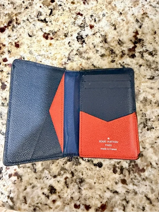 Men's Louis Vuitton Epi Leather Wallet Pocket Organizer, Taigarama collection
