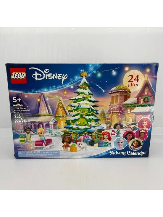 LEGO Disney Advent Calendar 2024 43253 New Sealed 253 Pcs 24 Gifts Princess