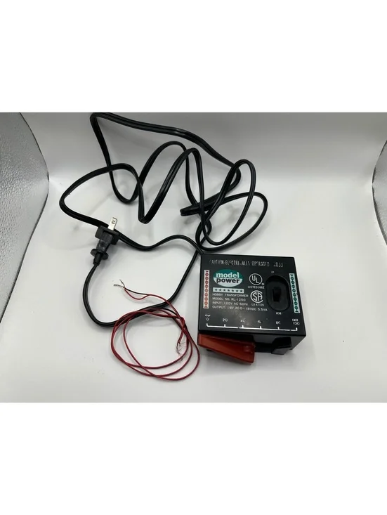 Model Power 12V I5A DC Power Supply for Model Railroads