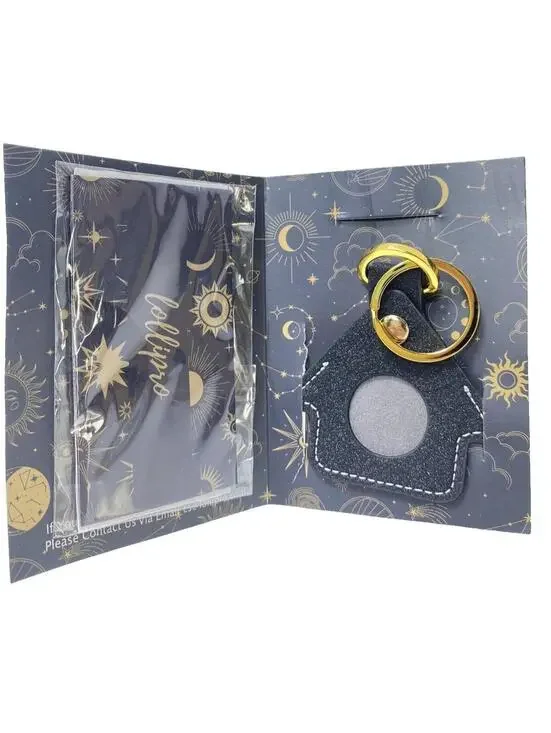 AirTag Keychain Holder with Protective Film Covers New Secure Stylish Accessory