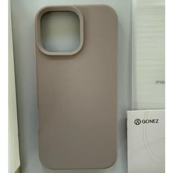Gonez Case for Iphone 17 Pro Max Silicone Full Body Shockproof 6.9