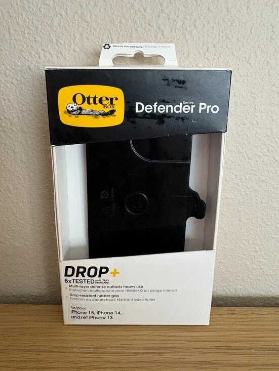 OtterBox Defender Pro Belt Clip Holster Only iPhone 15 14 13 Black New