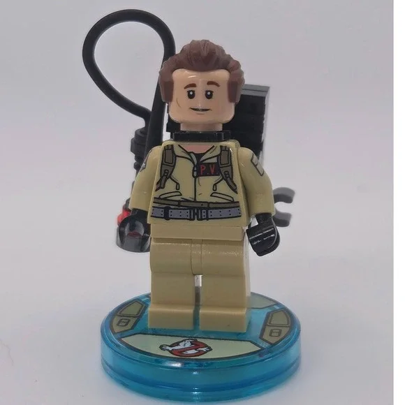 LEGO Dimensions Dr Peter Venkman Minifigure Tan Excellent Cond. Minifig