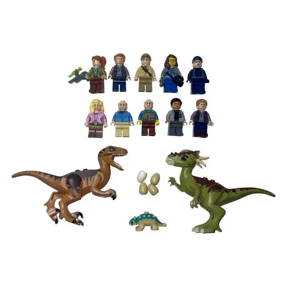 Lego Jurassic World Minifigures Lot