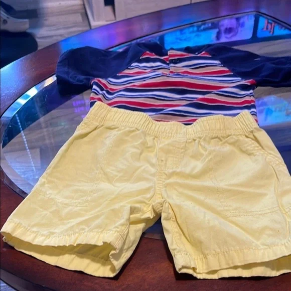 Carter's Yellow Toddler Shorts