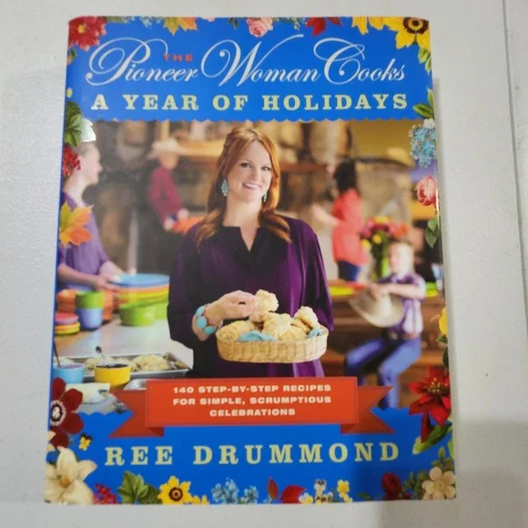 Pioneer Woman Cooks A Year of Holidays Signed Ree Drummond First Edition 2013
