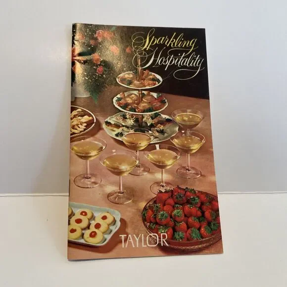 Vintage TAYLOR WINE Advertising Booklet 1961 Recipes Alcohol Ephemera