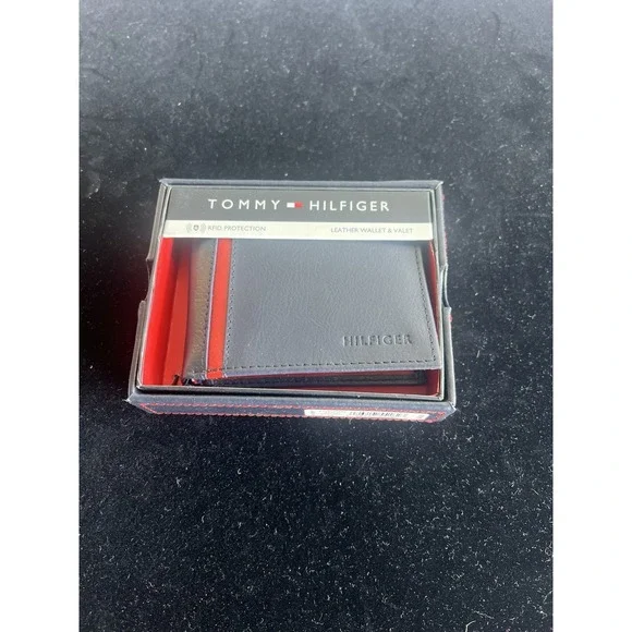 Tommy  Hilfiger Wallet Navy/Red Men's