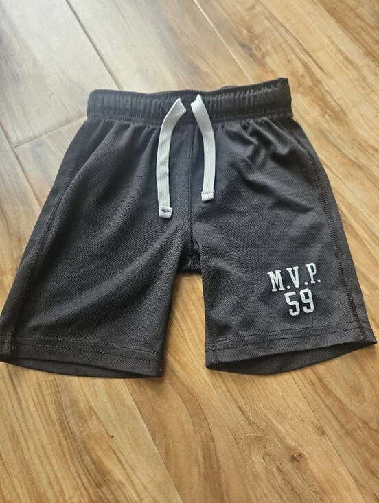 Kids Black Carters 3t MVP 59 Athletic Shorts