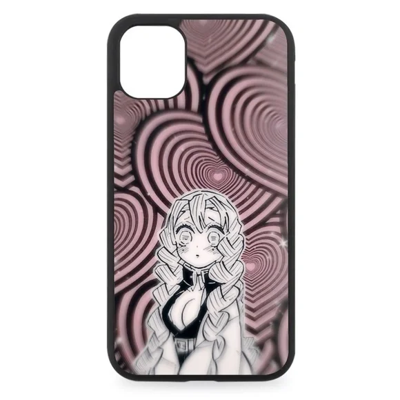 Demon Slayer Mitsuri Hearts Lovestruck Phone Case