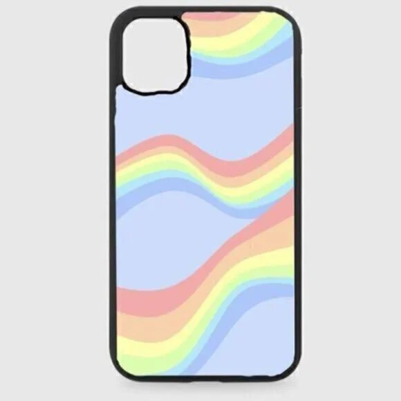 Rainbow Waves Phone Case