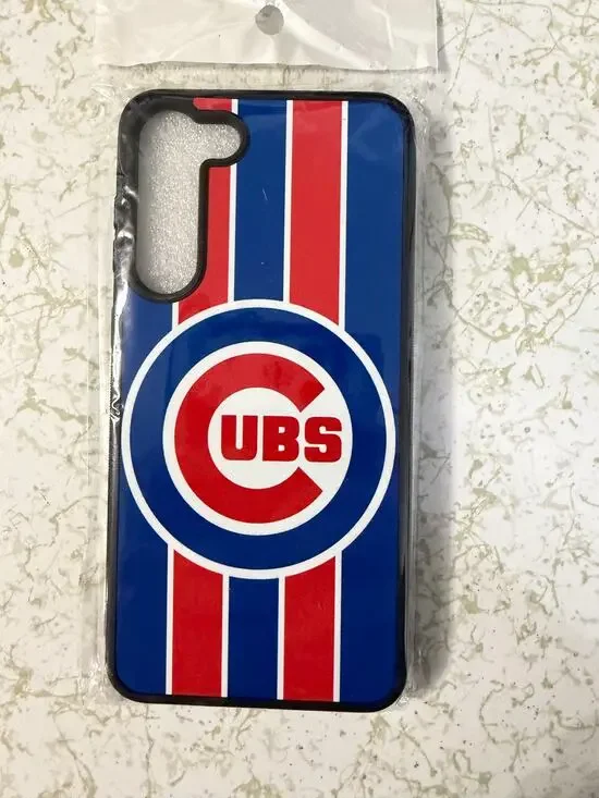 Chicago Cubs Baseball Phone Case Blue Red Protective Cover