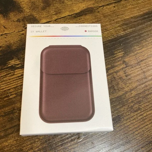 Dot Maroon‎ Wallet For Networking Business Card The Future Of Networking