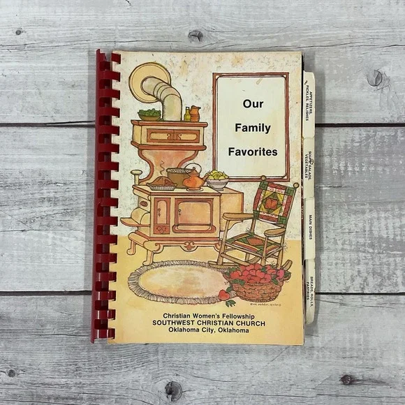 Our‎ Family Favorites Cookbook Southwest Christian Church Oklahoma City 1984
