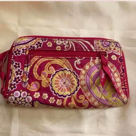 Vera Bradley paisley wallet/ bag / purse