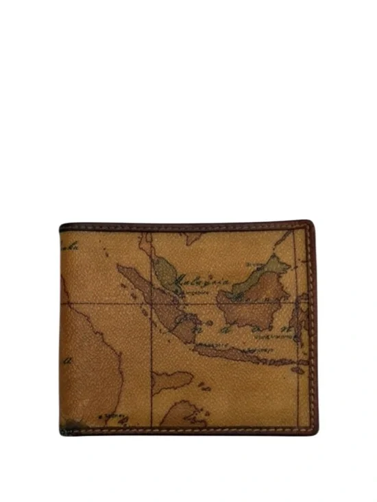 ALVIERO MARTINI - BROWN TAN PRIMA 1A CLASSE BIFOLD WALLET