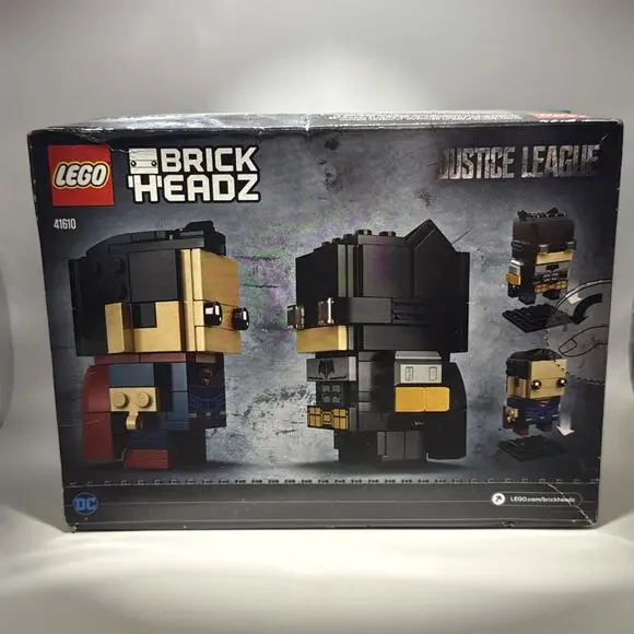 Lego Brickheadz: Tactical Batman & Superman 41610 New Sealed