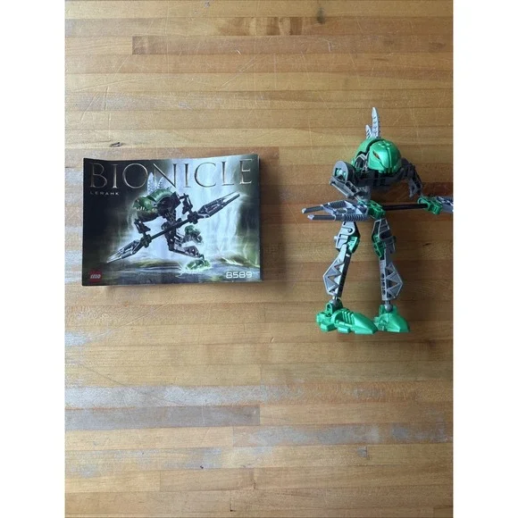 LEGO BIONICLE: Rahkshi Lerahk‎ (8589) & Instructions Complete Without Katraa