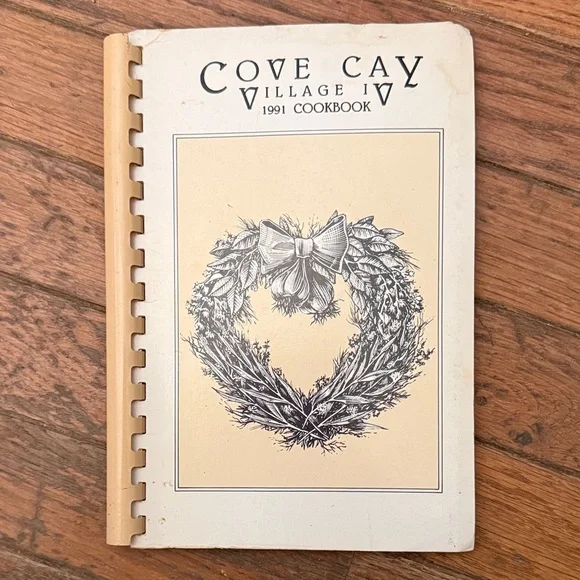 Vintage Cove Cay Village IV 1991 Cook Book
