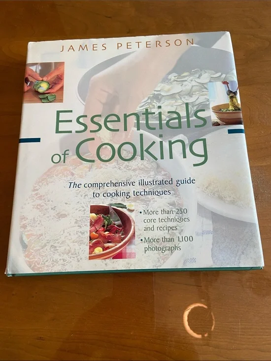 James Peterson Essentials of Cooking. Learn the basics of a higher end meal.