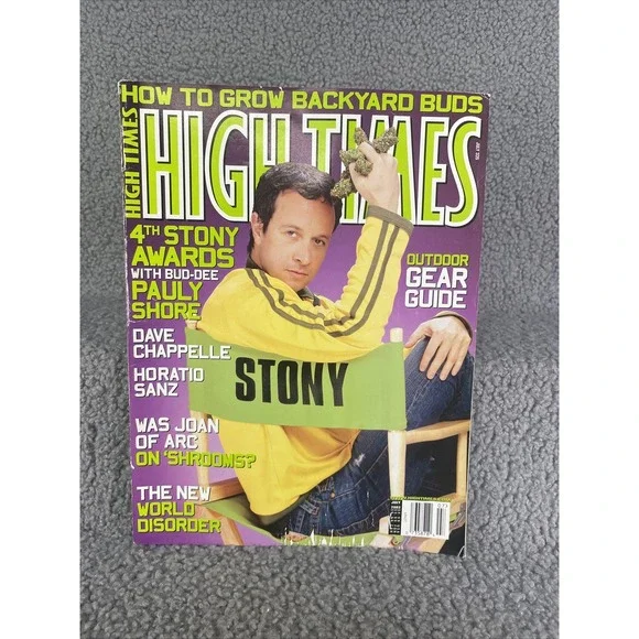 High Times Pauly Shore Summer‎ Planting Guide July 2003 Magazine