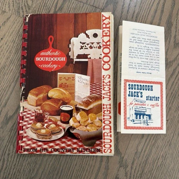 Sourdough Jack's Cookery & Other Things by Jack Mabee VTG 1967 Spiral Cookbook