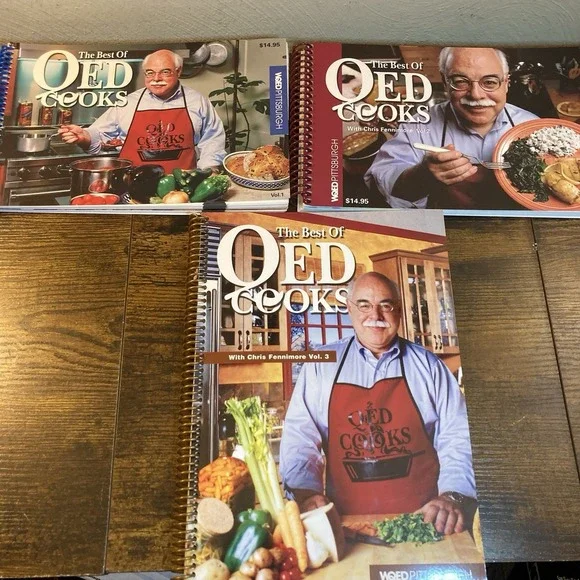 Best of QED Cooks 1 2 3 Complete Set Chris Fennimore WQED Cookbook Recipe‎ PBS