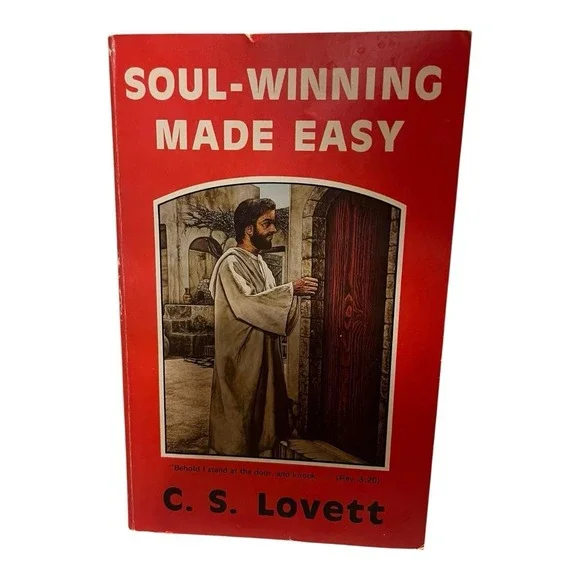 Soul-Winning Made Easy C. S.‎ Lovett 1978 Paperback Personal Christianity Vtg