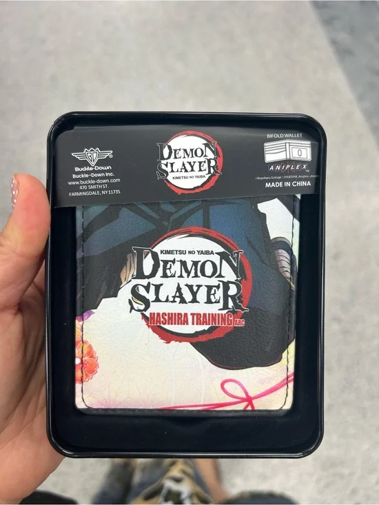 Limited edition Demon Slayer Hashira Training men’s Bifold Wallet