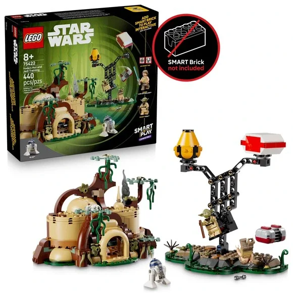 LEGO STAR WARS/SMART PLAY YODA'S HUT & JEDI TRAINING SET/75422/MSLSWSP070326