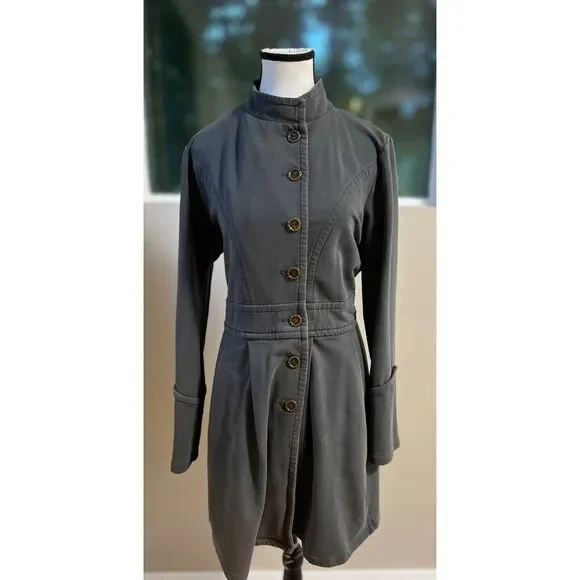 Matilda Jane Onyx Military-Style Jacket . Size L.