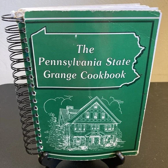 The Pennsylvania State Grange Cookbook - 2nd Printing 1992 Vtg Spiral Recipe HTF