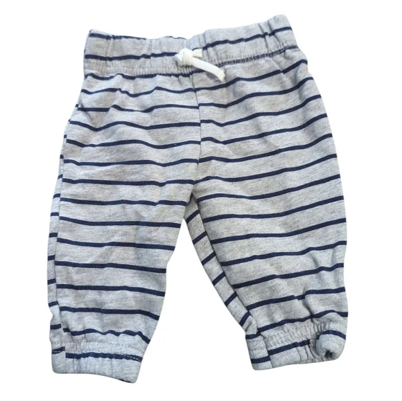 Child Of Mine Made By Carter's Striped Pants Size 0-3 Months.